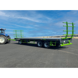 DMC 3500 kg 3-axle trailer - 5 X 2,1 m