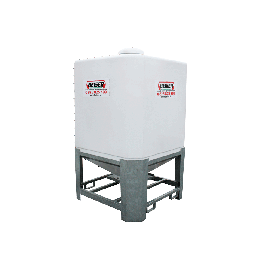 Cubical polyester silo 2 m3 in kit form