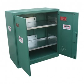 Green phytosanitary and safety cabinet in kit form - 1000 x 950 x 500 mm - short model