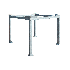 Lift for cubical polyester silo 2 m3 and 3 m3