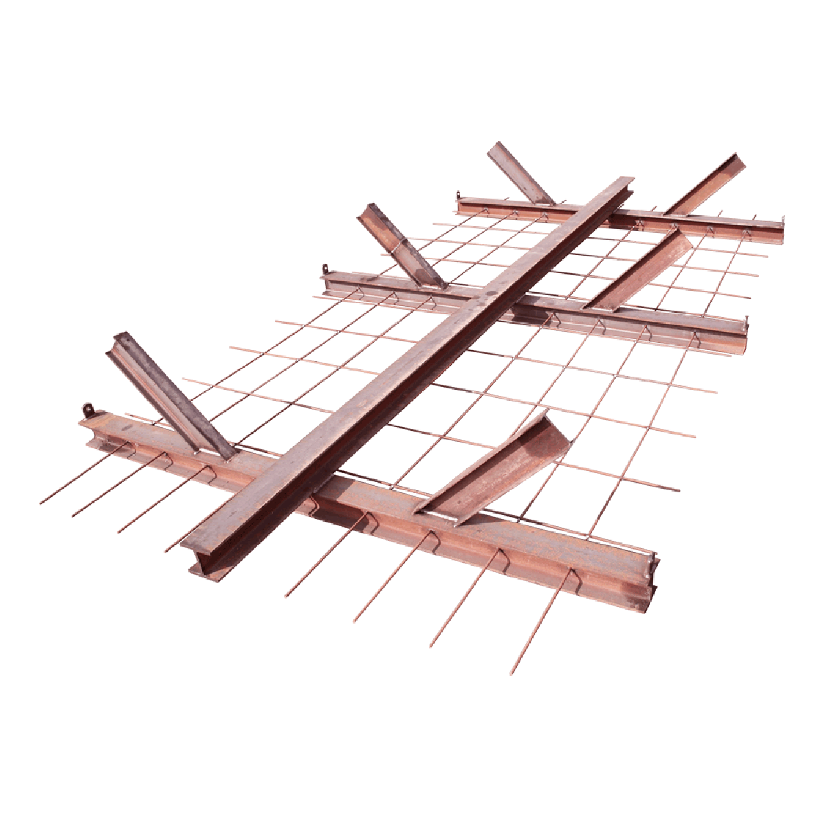 Raft frame for Ø 2500 mm fire water tank (30000L) | Raft frame for tank ...