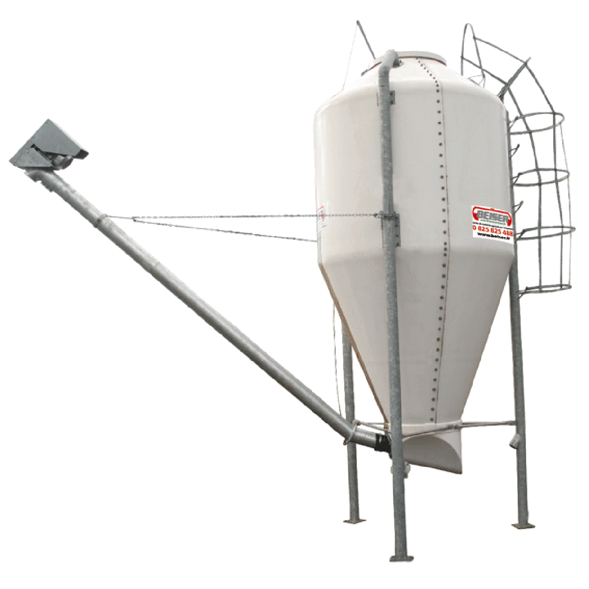 Polyester silo in kit form - 31m3
