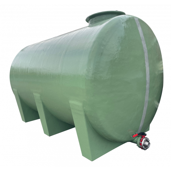 Horizontal polyester tank 20000L  