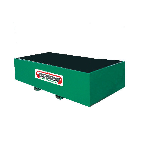 Metal retention tray, 2000L  