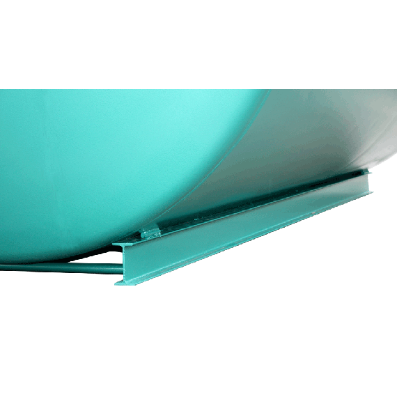 Mechanically welded frame for 50000L tanks, Ø 3000 mm  
