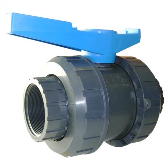 PVC valve 3" + Connection male firefighter  