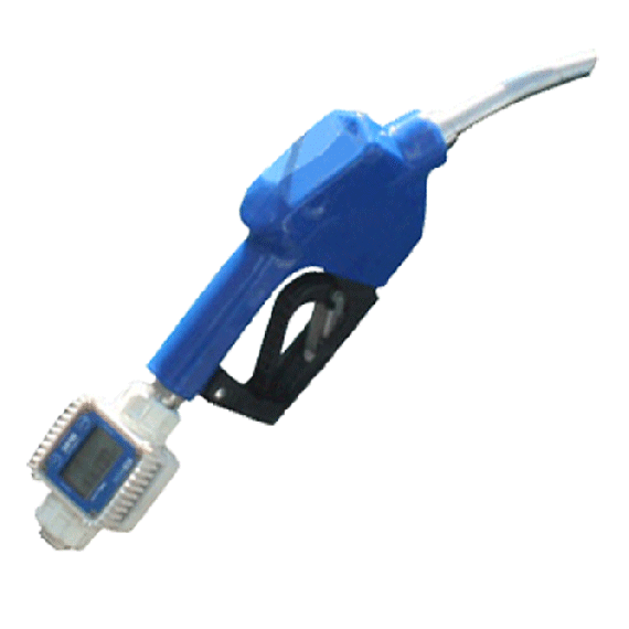 B-BLUE gun with integrated meter   