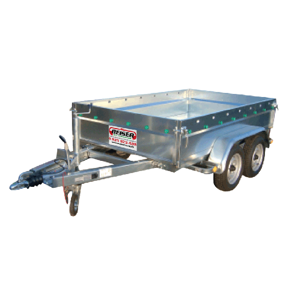 Road trailer, 2 axles - GVWR 2000 KG  