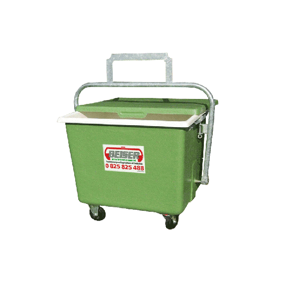 Quartering tray in polyester 600 L  