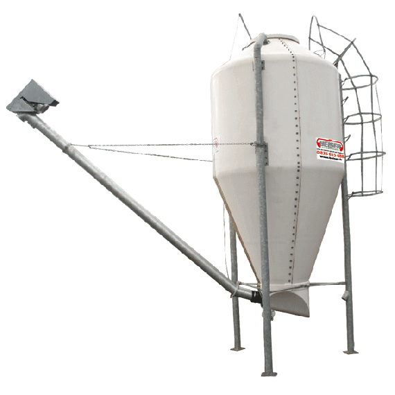 Polyester silo in kit form - 4 m3   