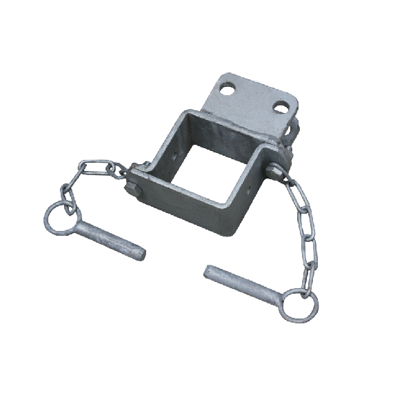 Double bracket for calf head lock  