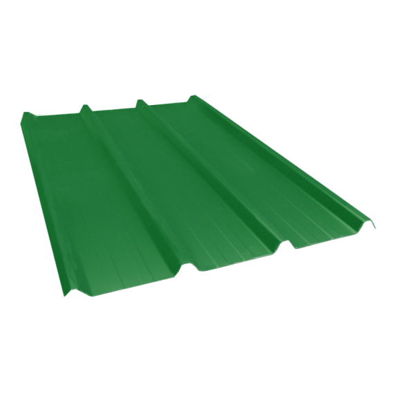 Ribbed sheet 45-333-1000, 60/100, forest green, 5 m  