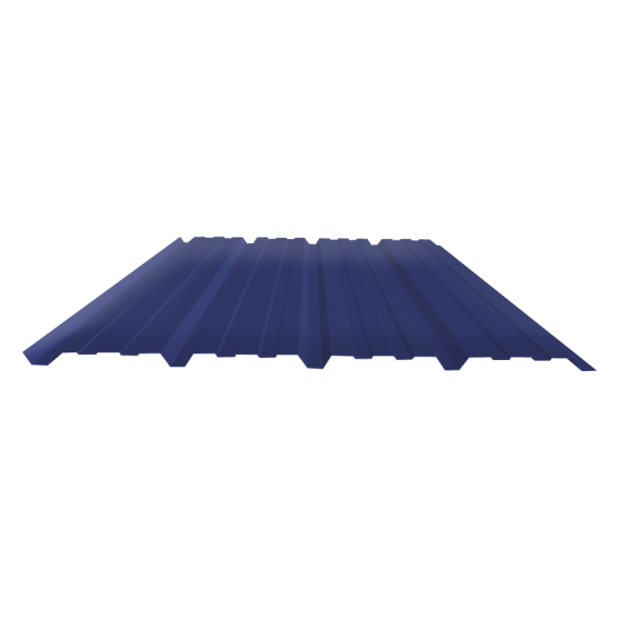 Ribbed sheet 25-267-1070, 60/100, slate blue siding, 7.5 m  