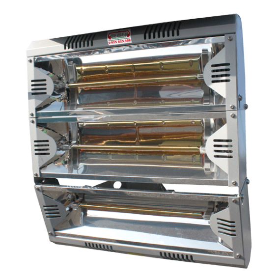 Heat lamp 3 x 2000 W - 230/400 V  