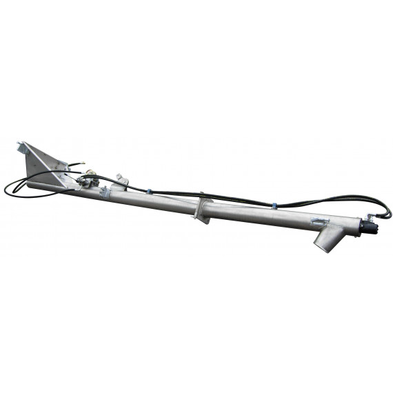 Hydraulic stainless steel grain auger, 4 m - Ø 250, for trailer  