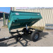 Tribenne 1.5 tonne vue de dessous basculement latéral