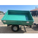 Tribenne 1.5 tonne vue de dessus basculement latéral
