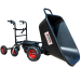 Brouette avec moteur électrique et marche-pied - Cuve PVC 160L